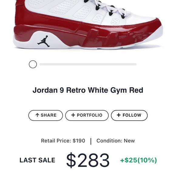 Jordan 9 gym red - Picture 10 of 10